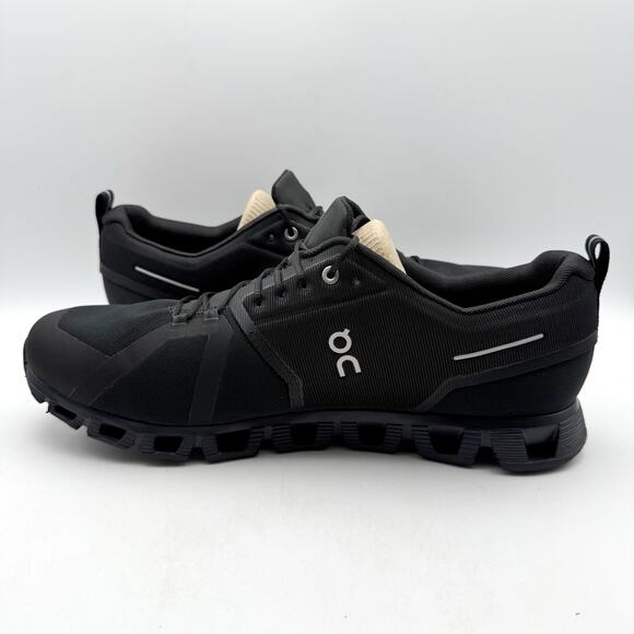 ON Mens Cloud 5 Running Sneakers US 13 M EU 48 Black Athletic Waterproof GUC main image 15